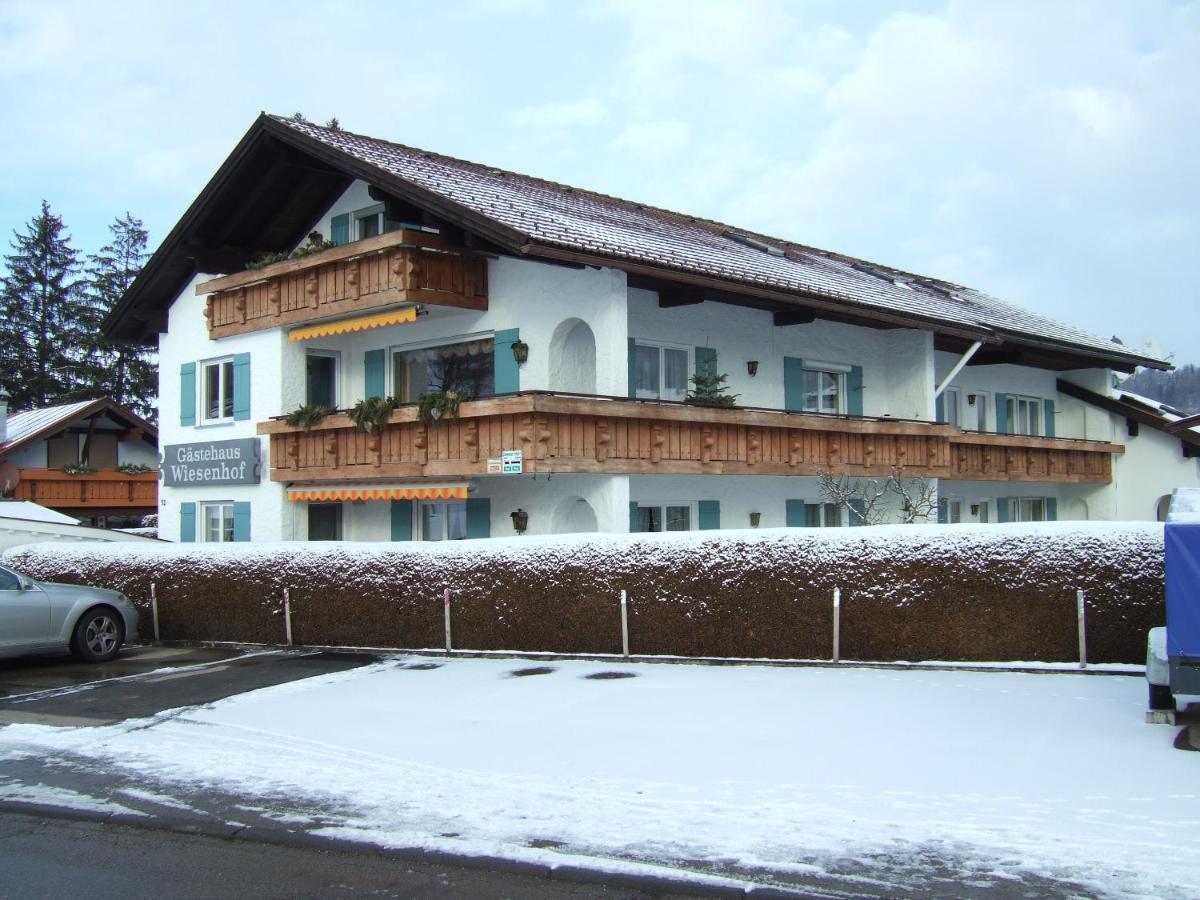 Gaestehaus Wiesenhof Hotel Fischen im Allgaeu Exterior photo